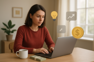 Cara menghasilkan uang dari rumah