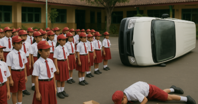 Mobil MBG Tabrak Siswa SD